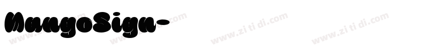 MangoSign字体转换