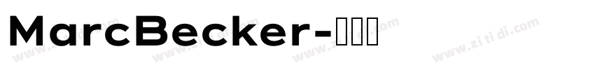 MarcBecker字体转换