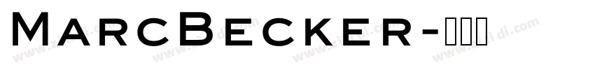 MarcBecker字体转换