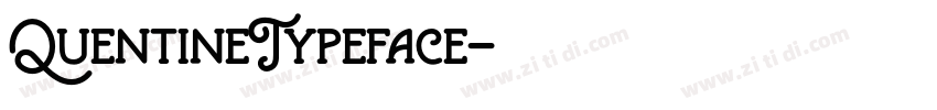 QuentineTypeface字体转换