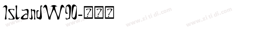 IslandW90字体转换