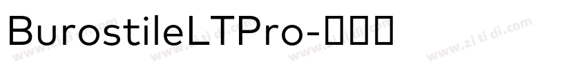 BurostileLTPro字体转换