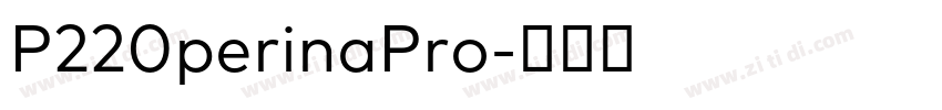 P220perinaPro字体转换