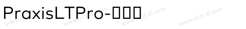 PraxisLTPro字体转换