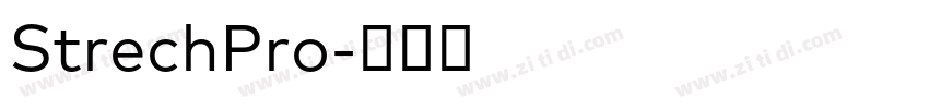 StrechPro字体转换