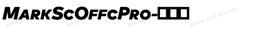 MarkScOffcPro字体转换 MarkScOffcPro字体转换