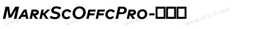 MarkScOffcPro字体转换 MarkScOffcPro字体转换