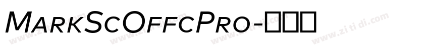 MarkScOffcPro字体转换 MarkScOffcPro字体转换