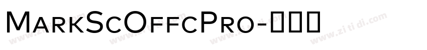 MarkScOffcPro字体转换 MarkScOffcPro字体转换