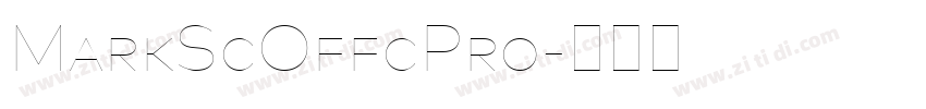 MarkScOffcPro字体转换 MarkScOffcPro字体转换