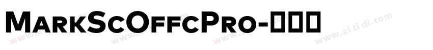 MarkScOffcPro字体转换 MarkScOffcPro字体转换