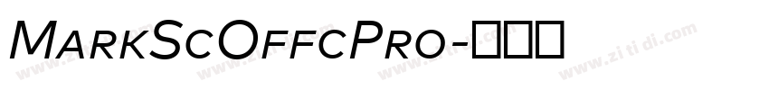 MarkScOffcPro字体转换 MarkScOffcPro字体转换