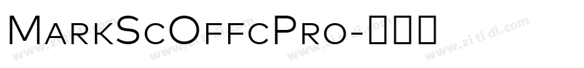 MarkScOffcPro字体转换 MarkScOffcPro字体转换