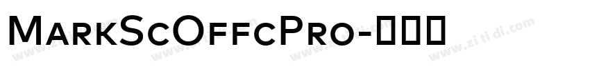 MarkScOffcPro字体转换 MarkScOffcPro字体转换