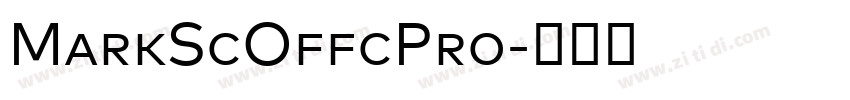 MarkScOffcPro字体转换 MarkScOffcPro字体转换