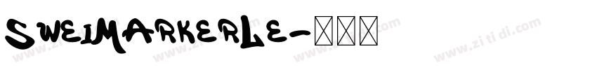 SweiMarkerLe字体转换