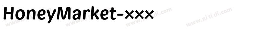HoneyMarket字体转换