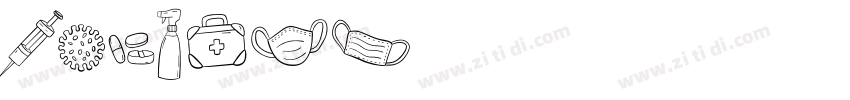 Medical字体转换