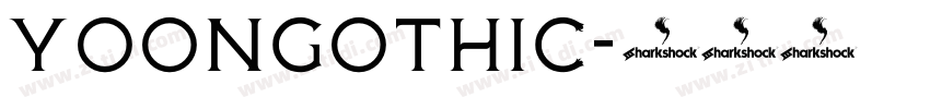 YoonGothic字体转换