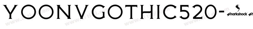YoonVGothic520字体转换