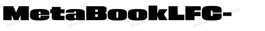 MetaBookLFC字体转换
