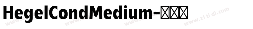 HegelCondMedium字体转换 HegelCondMedium字体转换