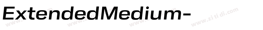ExtendedMedium字体转换 ExtendedMedium字体转换