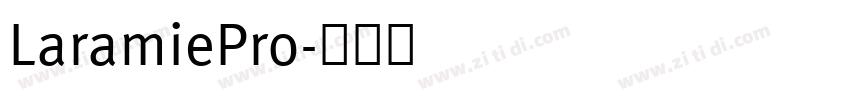 LaramiePro字体转换