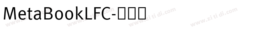 MetaBookLFC字体转换