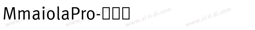 MmaiolaPro字体转换