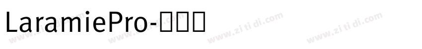 LaramiePro字体转换