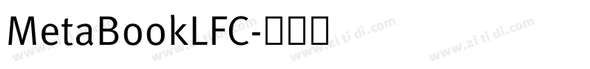 MetaBookLFC字体转换