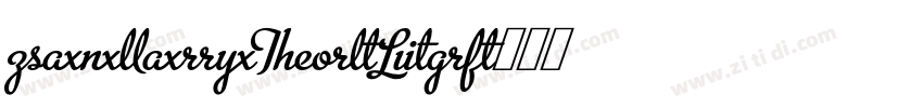 DanmarkURWLig字体转换 DanmarkURWLig字体转换