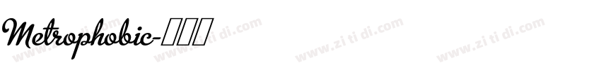 Metrophobic字体转换