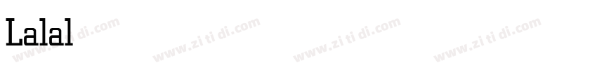 LalaloLight字体转换 LalaloLight字体转换