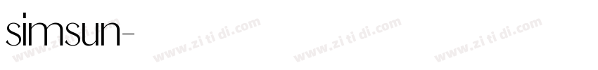 菩提老報宋simsun字体转换