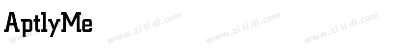 AptlyMedium字体转换