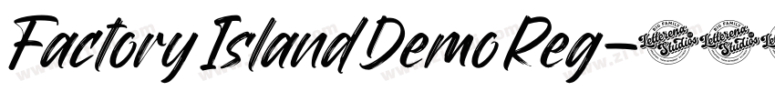 FactoryIslandDemoReg字体转换