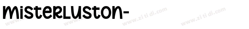 MisterLuston字体转换