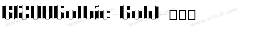 BIZUDGothic-Bold字体转换 BIZUDGothic-Bold字体转换