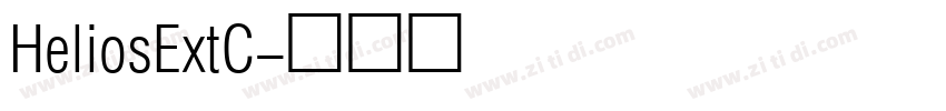 HeliosExtC字体转换