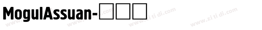 MogulAssuan字体转换