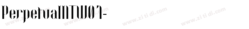 PerpetuaMTW01字体转换