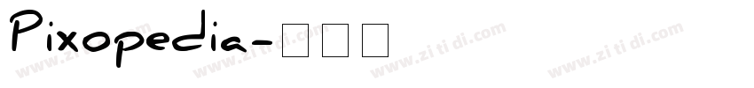 Pixopedia字体转换