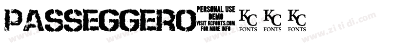 Passeggero字体转换