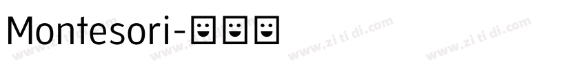 Montesori字体转换
