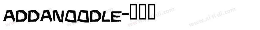 AddaNoodle字体转换