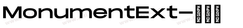 MonumentExt字体转换 MonumentExt字体转换