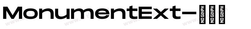 MonumentExt字体转换 MonumentExt字体转换