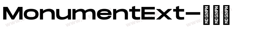 MonumentExt字体转换 MonumentExt字体转换
